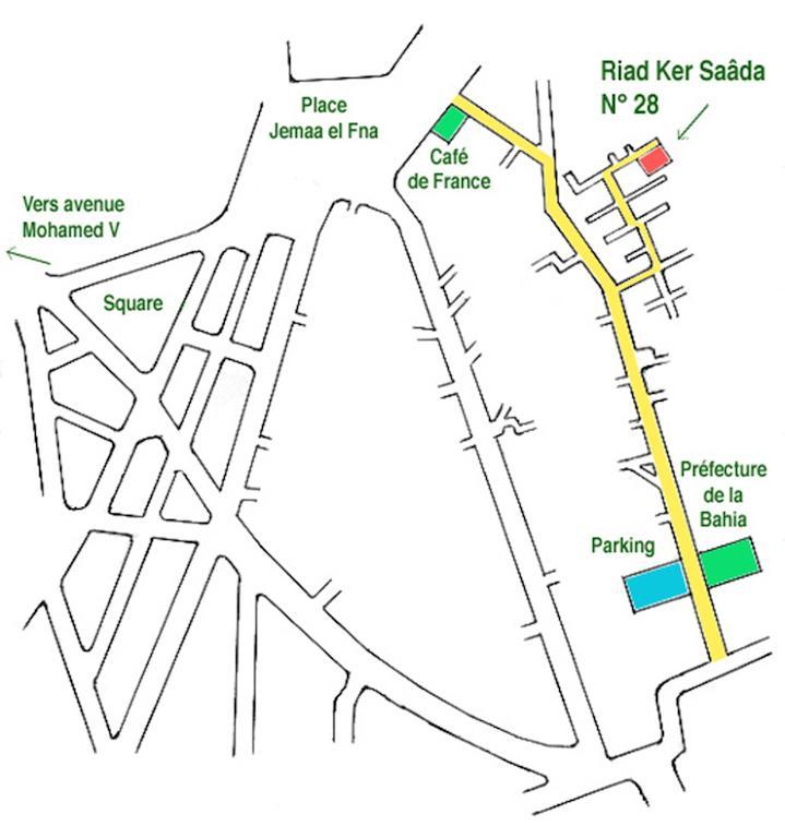 مراكش Riad Ker Saada المظهر الخارجي الصورة